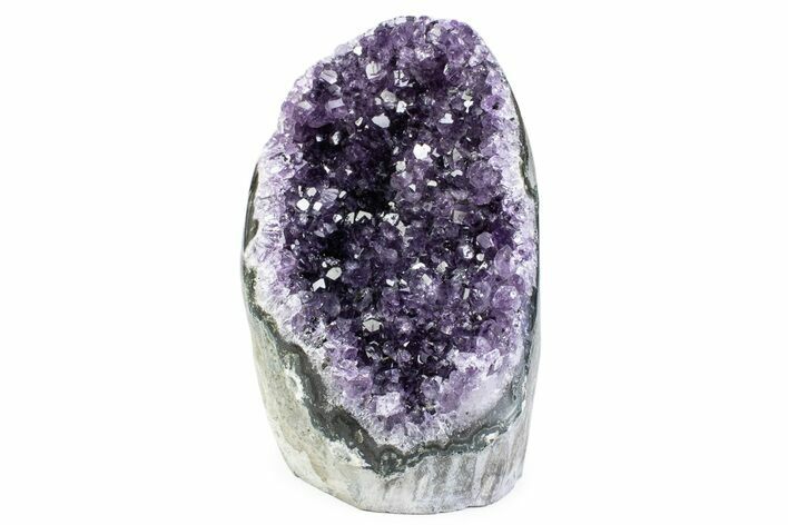 Free-Standing Amethyst Crystal Cluster - Uruguay #373235
